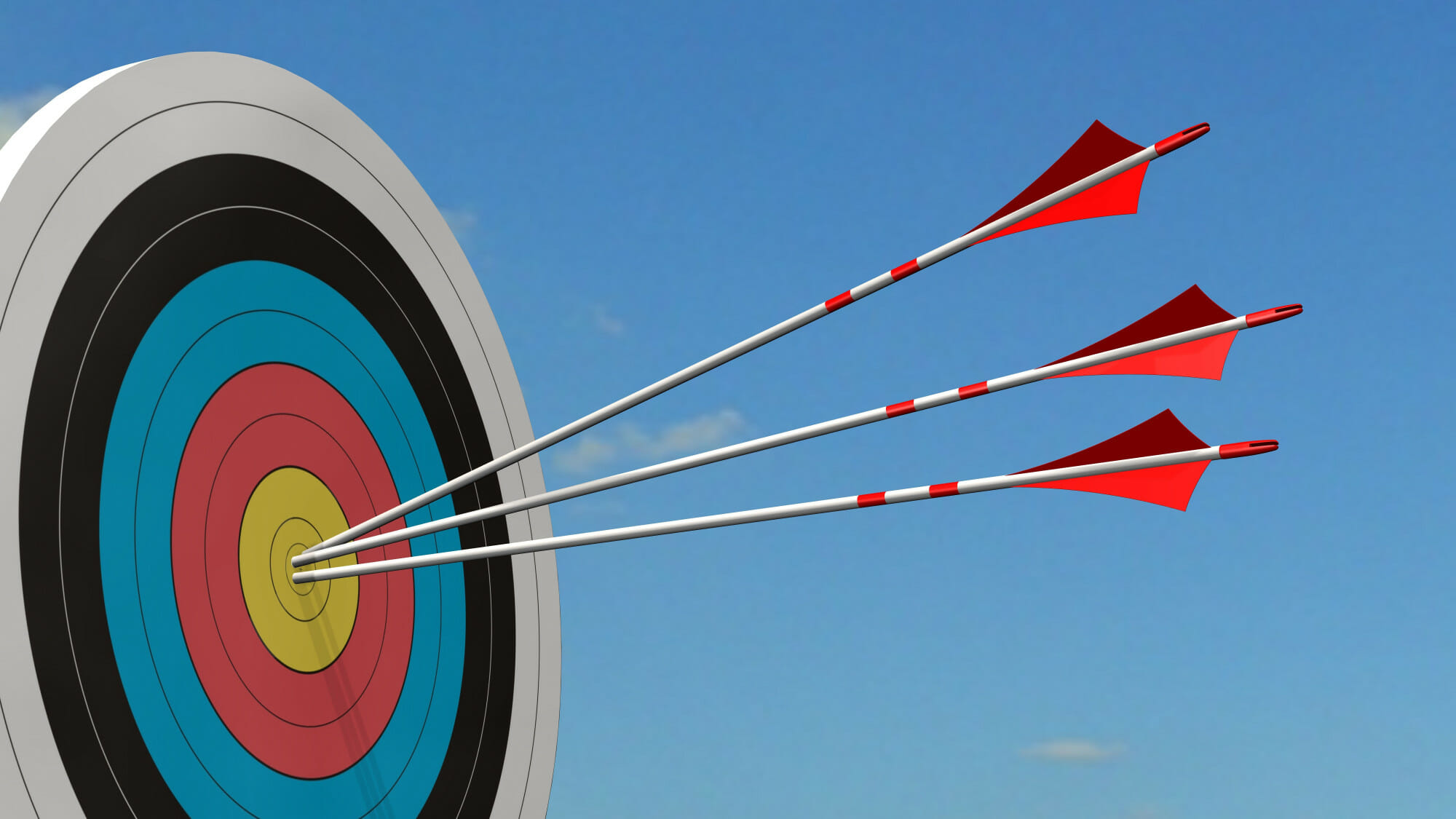 This image shows arrows hitting the bullseye. So how do you hit the bullseye when choosing a wealth manager?