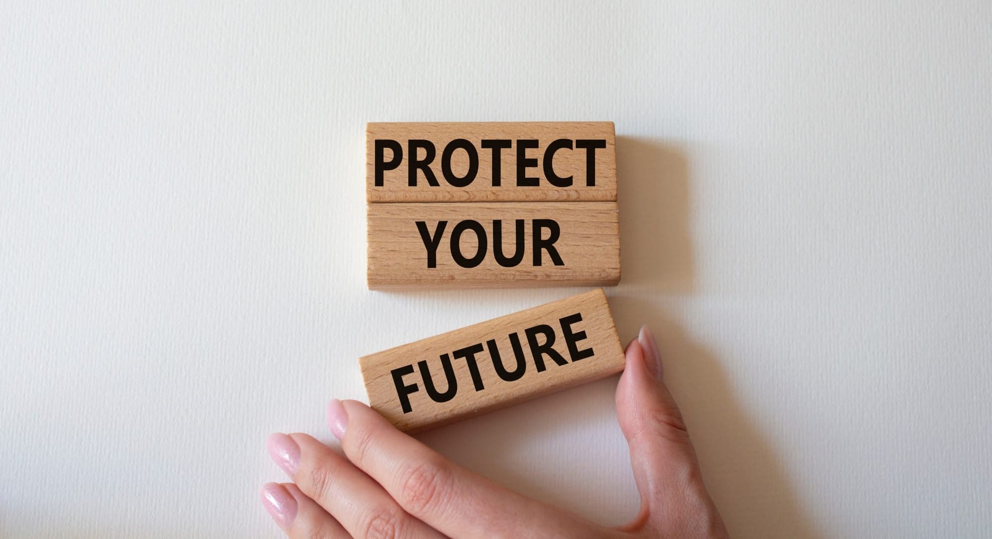 This image shows the message: 'Protect your future', and illustrates this article on what the new Labour government in 2024 means for your savings and investments.
